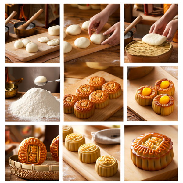 月饼步骤图